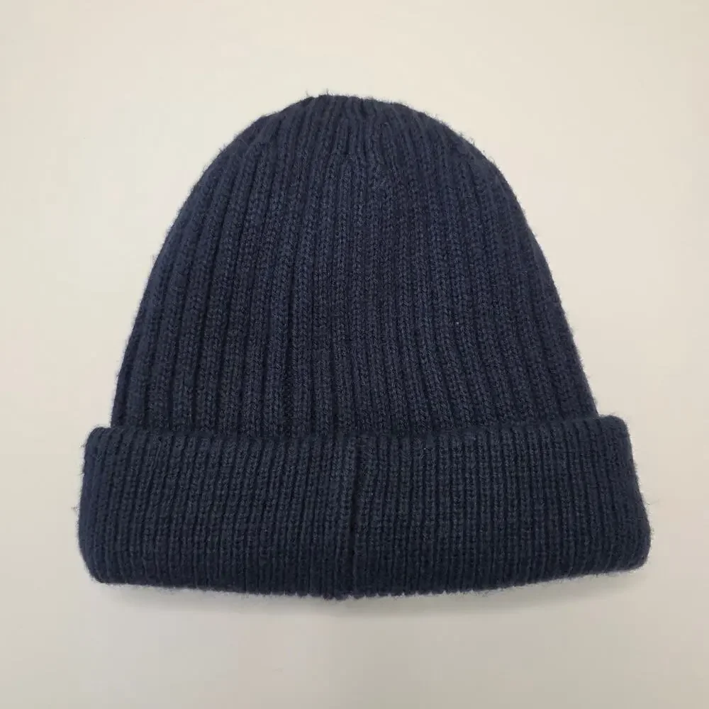Adidas Originals Knit Beanie Navy OSFA + The North Face Striped Youth Beanie Set